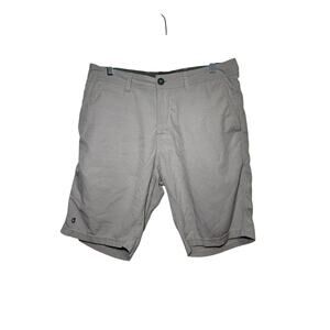 LinkSoul mens gray active golf walking shorts 32 casual normcore skater preppy